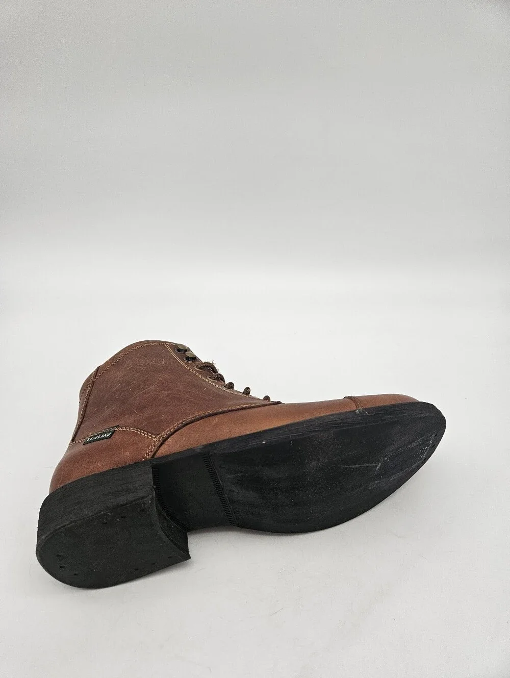 Eastland High Fidelity Boots Mens Brown Leather Ankle Combat Lace Up Size 10D